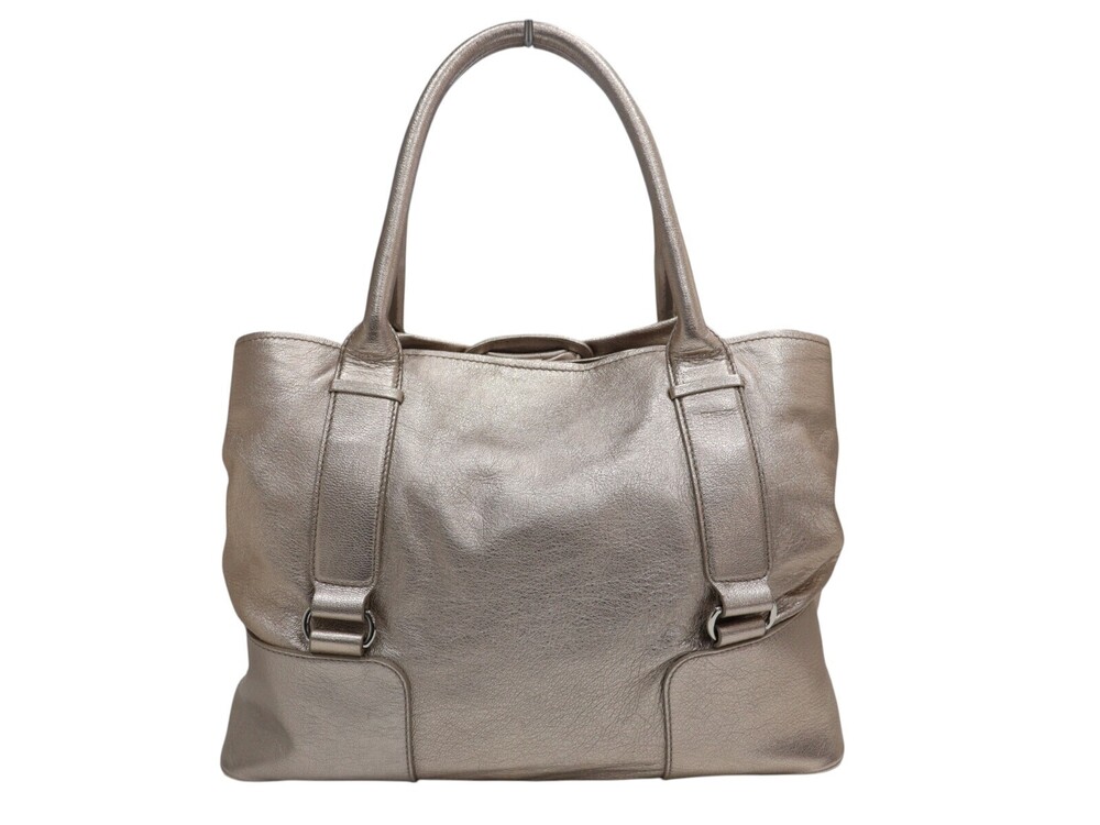 Salvatore Ferragamo rion tote handbag bag gold Vara pink Gold Pink